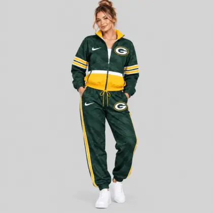Green Bay Packers | NFL Camo Panel Windbreaker Set