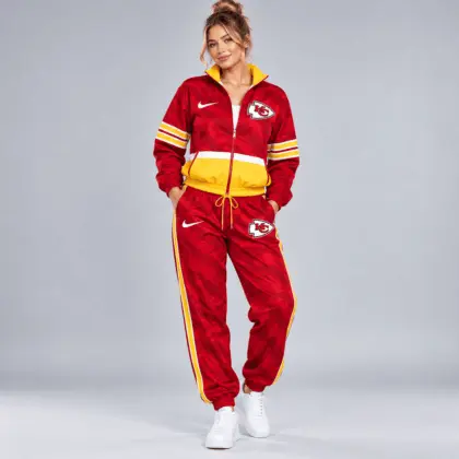 Kansas City Chiefs | NFL Camo Panel Windbreaker Set