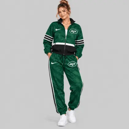 New York Jets | NFL Camo Panel Windbreaker Set