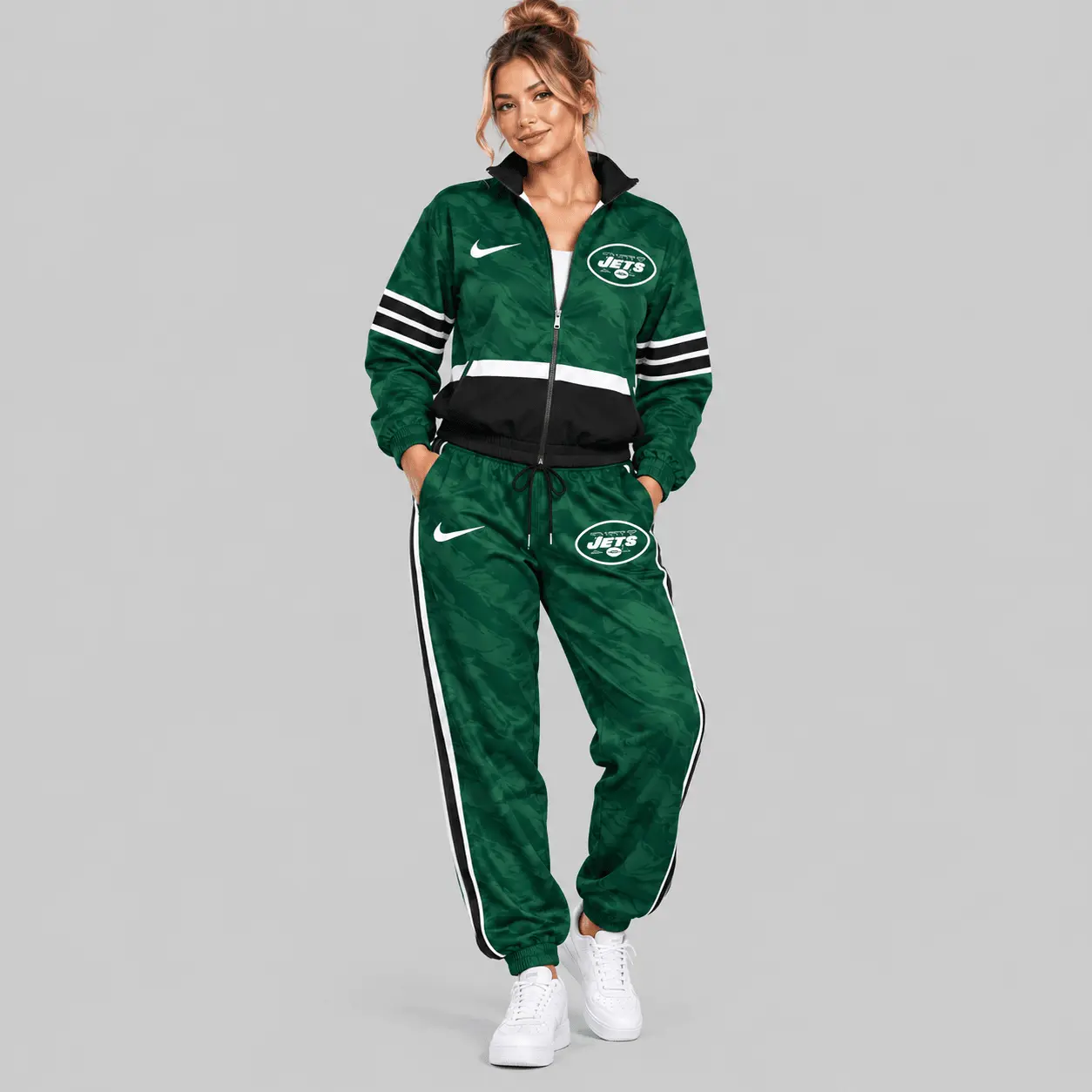 New York Jets | NFL Camo Panel Windbreaker Set