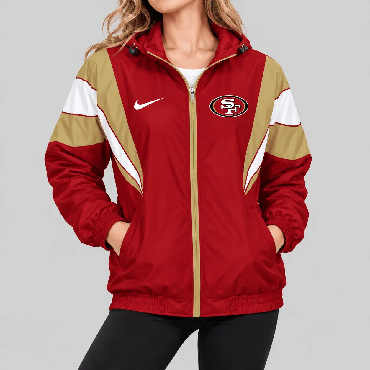 San Francisco 49ers | NFL Color Block Windbreaker Jacket