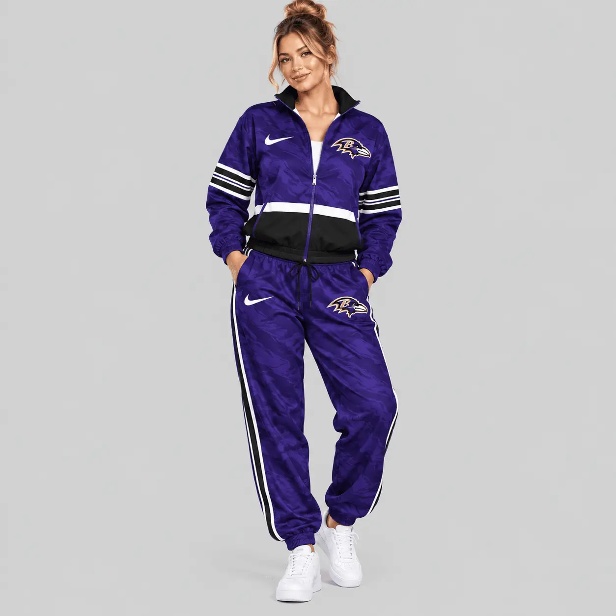 Baltimore Ravens | NFL Camo Panel Windbreaker Set