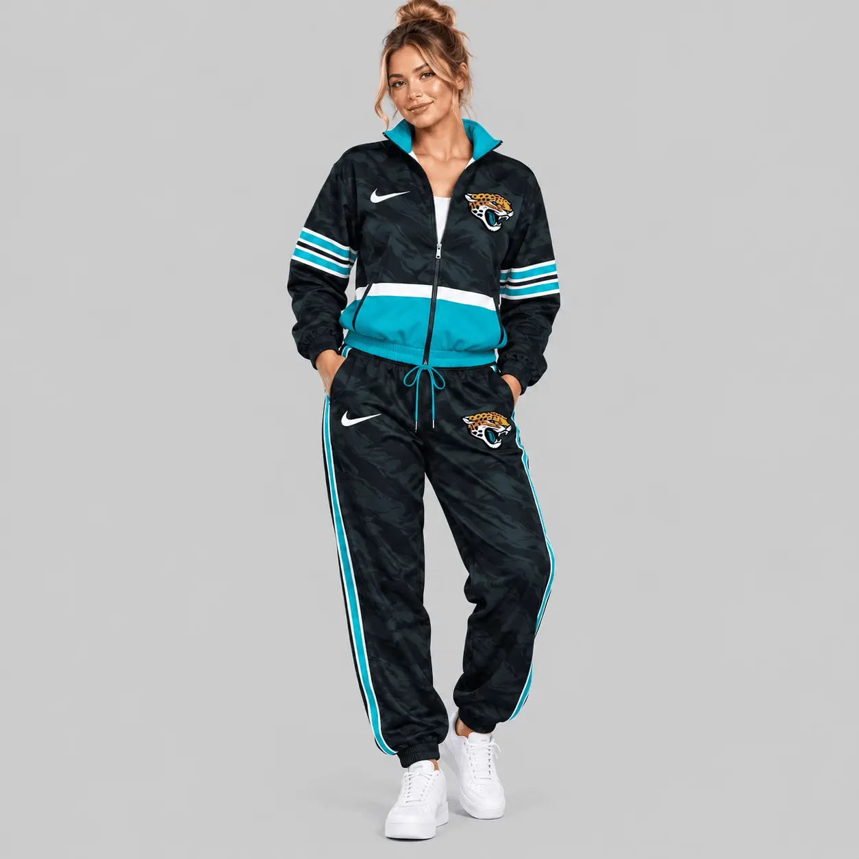 Jacksonville Jaguars | NFL Camo Panel Windbreaker Set