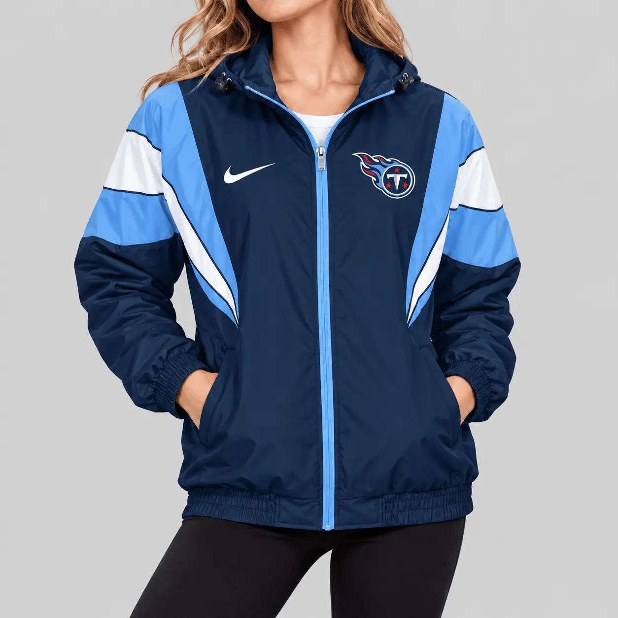 Tennessee Titans | NFL Color Block Windbreaker Jacket
