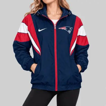 New England Patriots | NFL Color Block Windbreaker Jacket