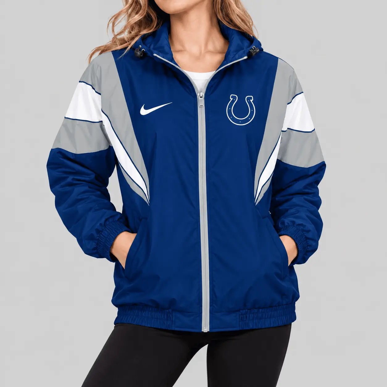 Indianapolis Colts | NFL Color Block Windbreaker Jacket