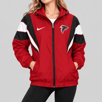 Atlanta Falcons | NFL Color Block Windbreaker Jacket