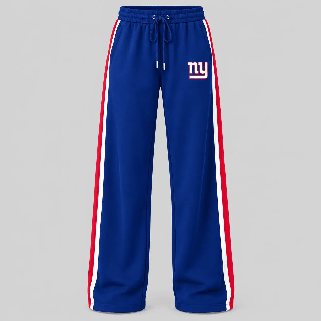 New York Giants | NFL Quarter Zip Wide Leg Pants Set - Image 3