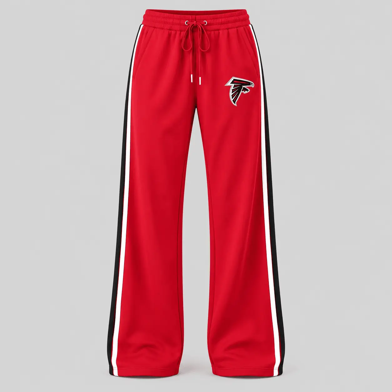 Atlanta Falcons | NFL Quarter Zip Wide Leg Pants Set - Image 3