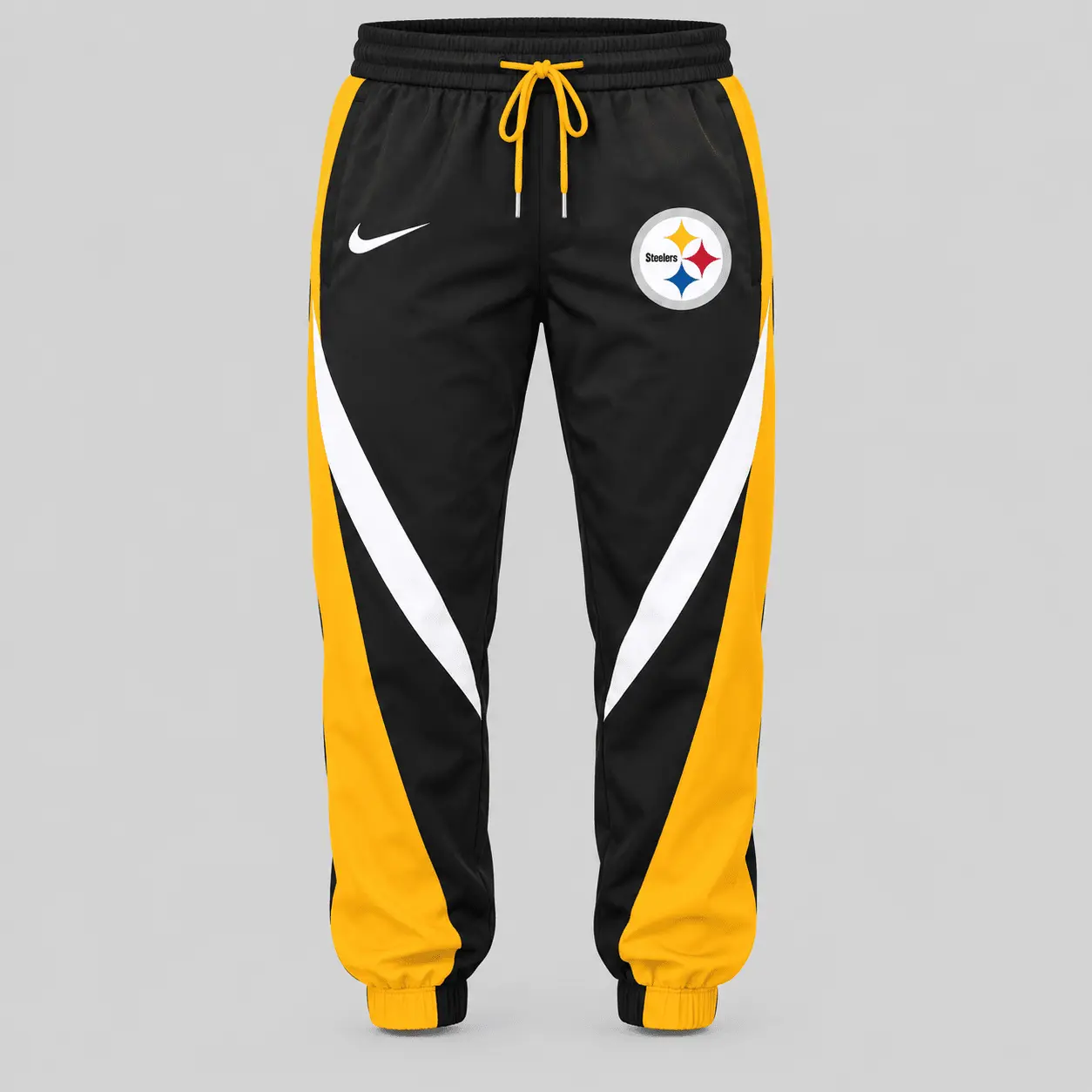 Pittsburgh Steelers | NFL Contrast Panel Track Jacket Jogger Set - Image 3