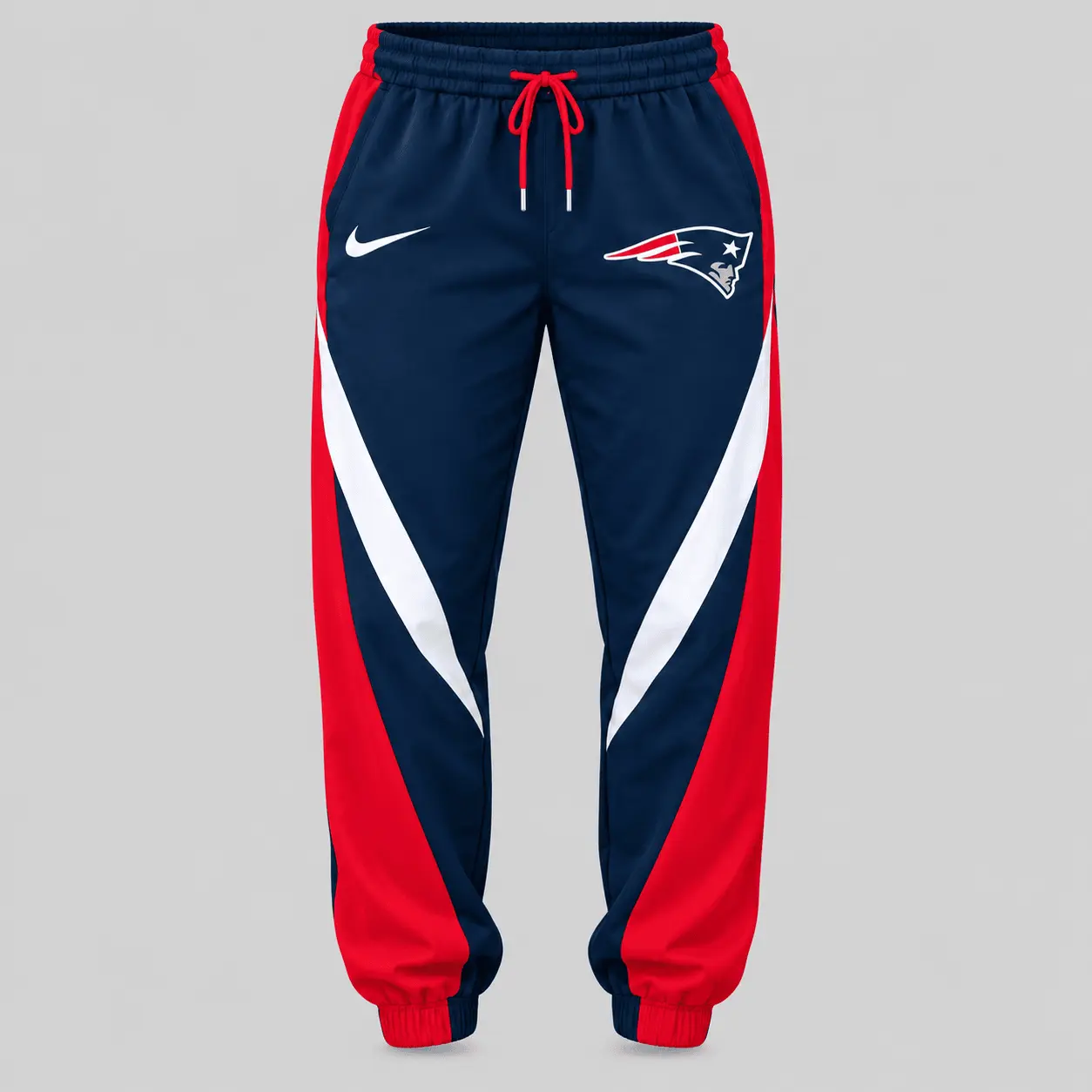 New England Patriots | NFL Contrast Panel Track Jacket Jogger Set - Image 3