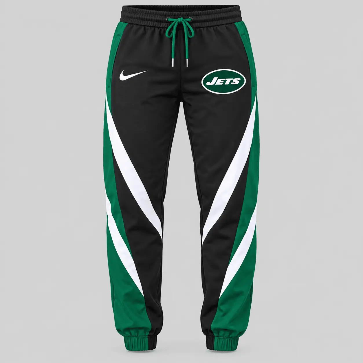 New York Jets | NFL Contrast Panel Track Jacket Jogger Set - Image 3