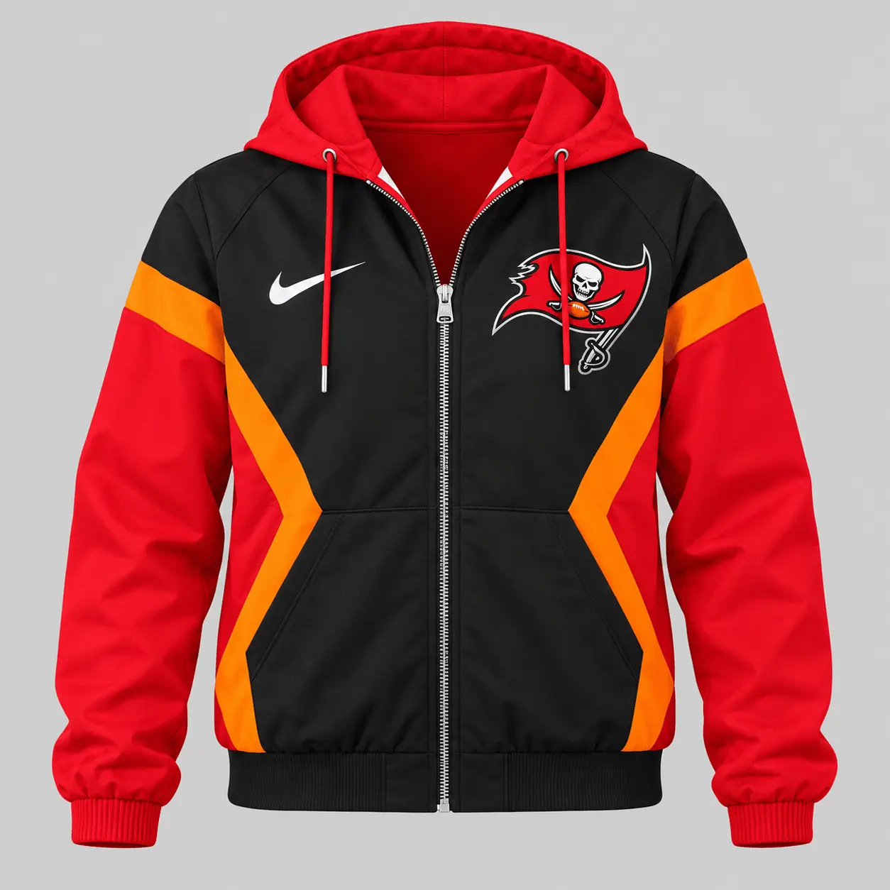 Tampa Bay Buccaneers | NFL Contrast Panel Track Jacket Jogger Set - Image 2