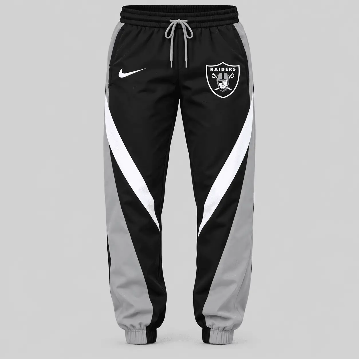 Las Vegas Raiders | NFL Contrast Panel Track Jacket Jogger Set - Image 3