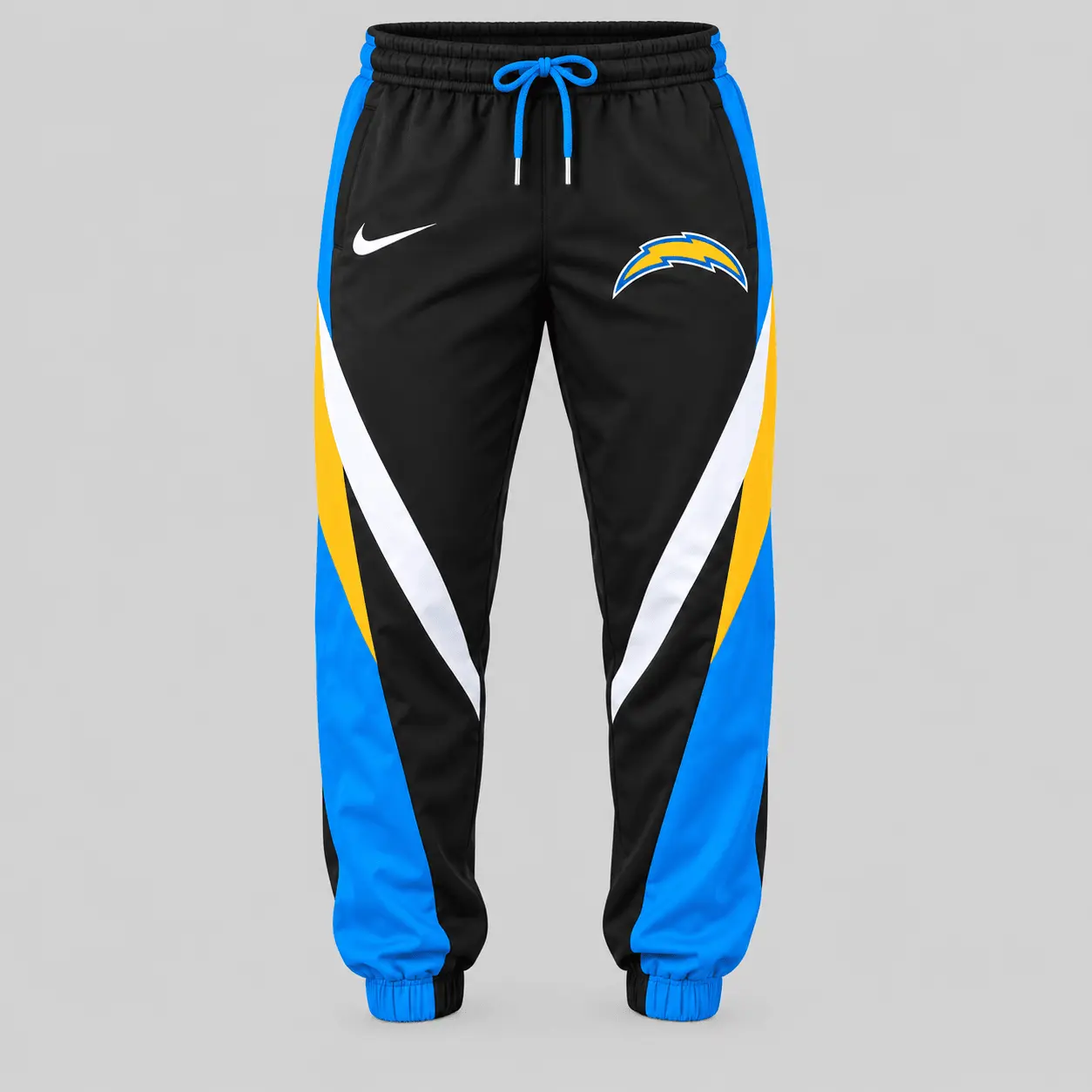 Los Angeles Chargers | NFL Contrast Panel Track Jacket Jogger Set - Image 3