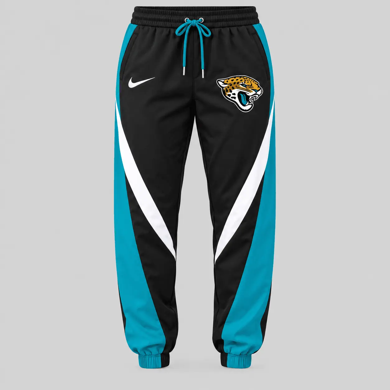 Jacksonville Jaguars | NFL Contrast Panel Track Jacket Jogger Set - Image 3