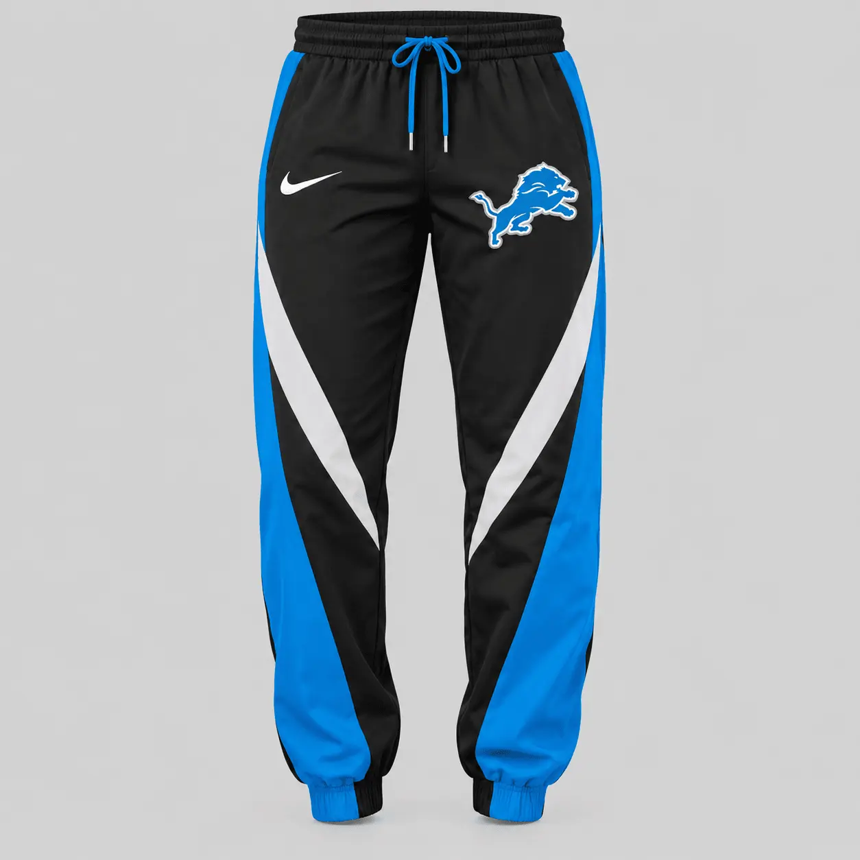Detroit Lions | NFL Contrast Panel Track Jacket Jogger Set - Image 3