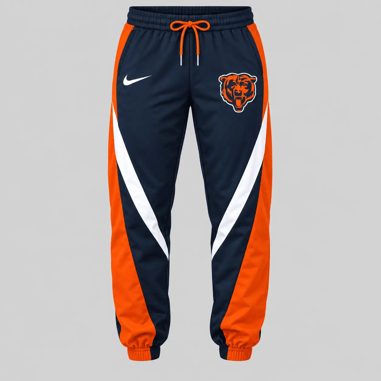 Chicago Bears | NFL Contrast Panel Track Jacket Jogger Set - Image 3