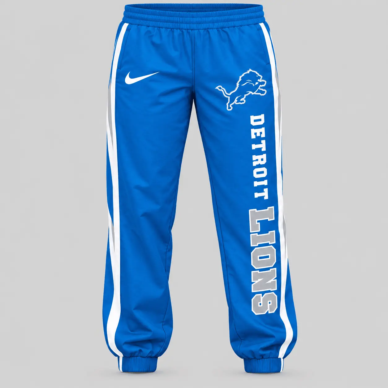 Detroit Lions | NFL Stripe Sleeve Hoodie Jogger Set - Image 3