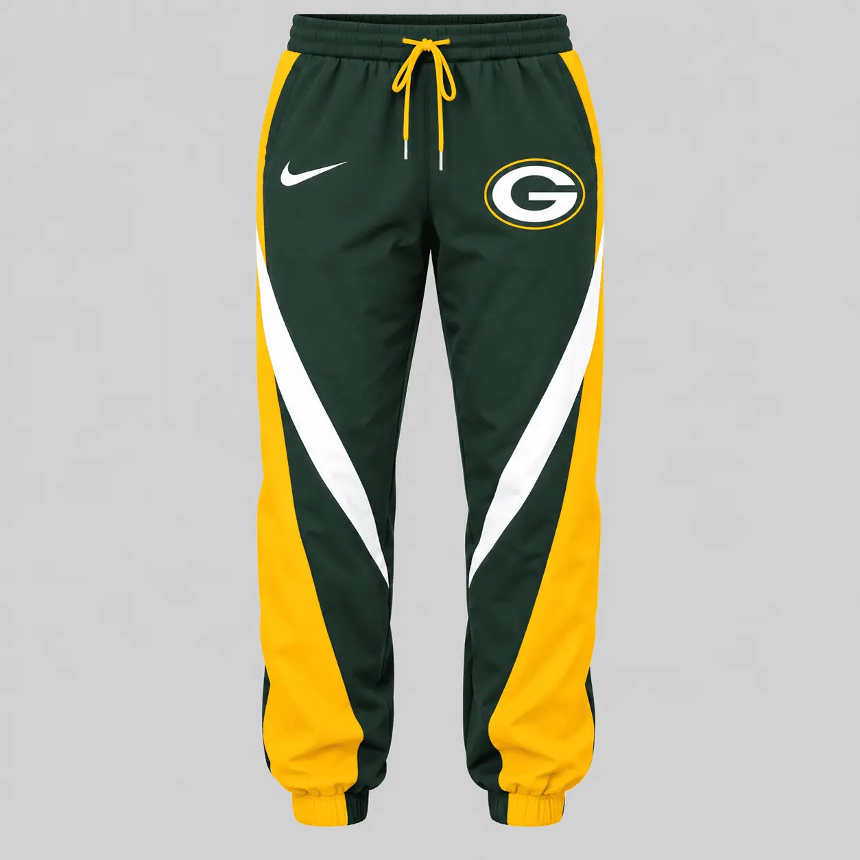 Green Bay Packers | NFL Contrast Panel Track Jacket Jogger Set - Image 3