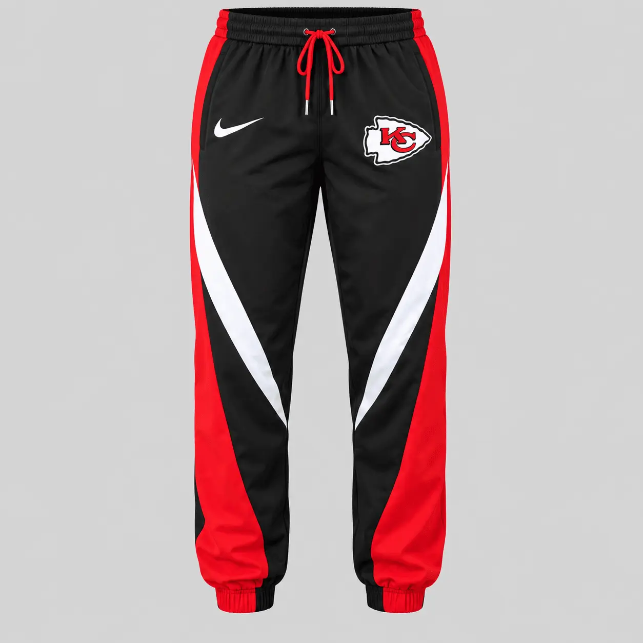 Kansas City Chiefs | NFL Contrast Panel Track Jacket Jogger Set - Image 3