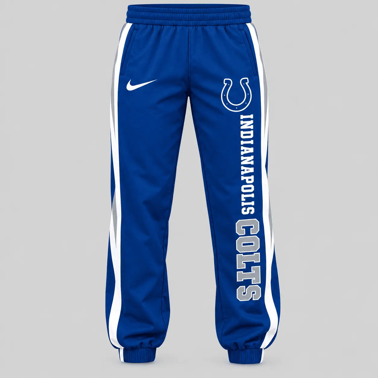 Indianapolis Colts | NFL Stripe Sleeve Hoodie Jogger Set - Image 3