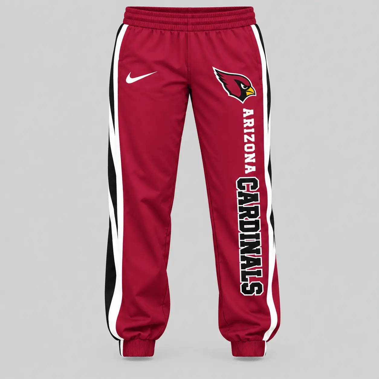 Arizona Cardinals | NFL Stripe Sleeve Hoodie Jogger Set - Image 3
