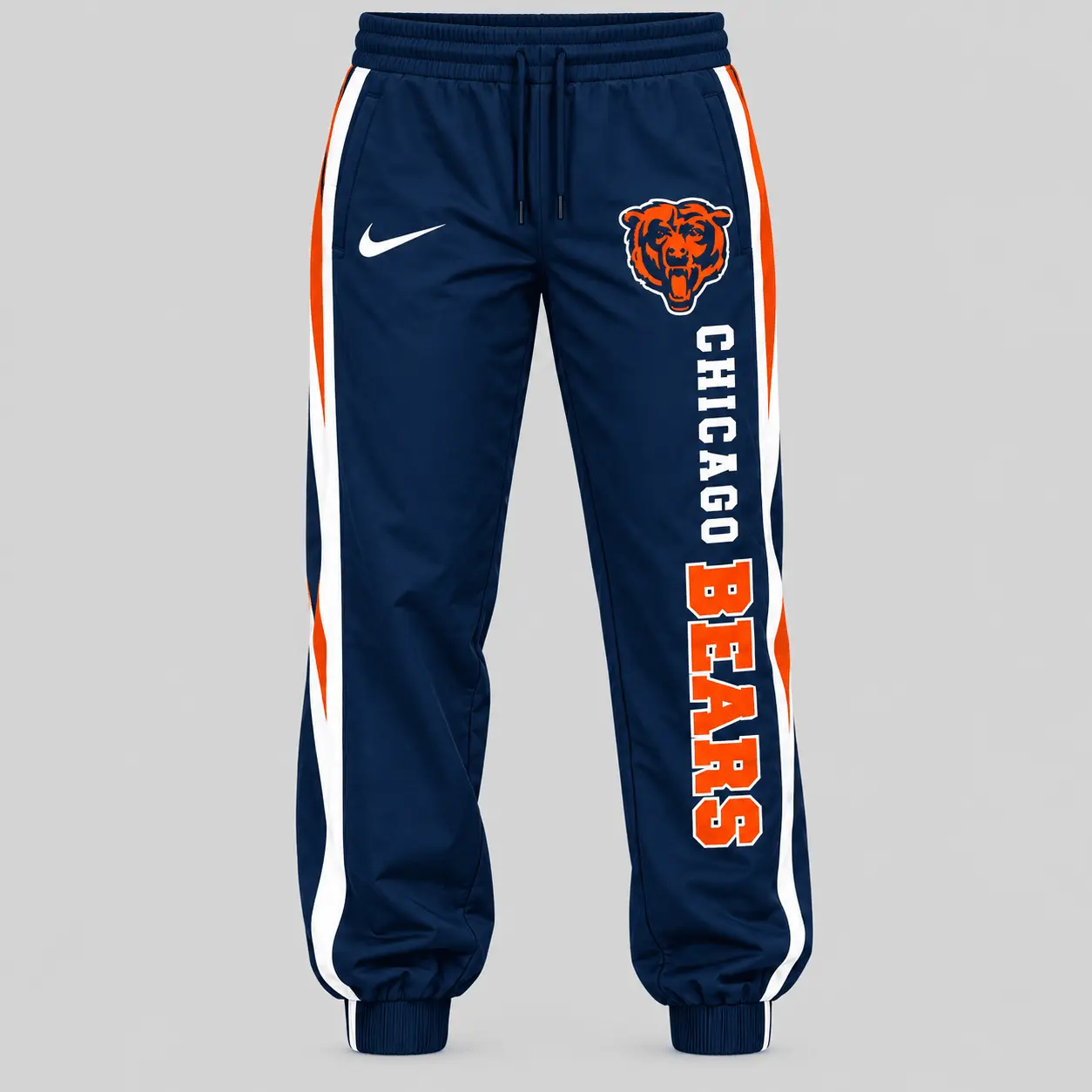 Chicago Bears | NFL Stripe Sleeve Hoodie Jogger Set - Image 3