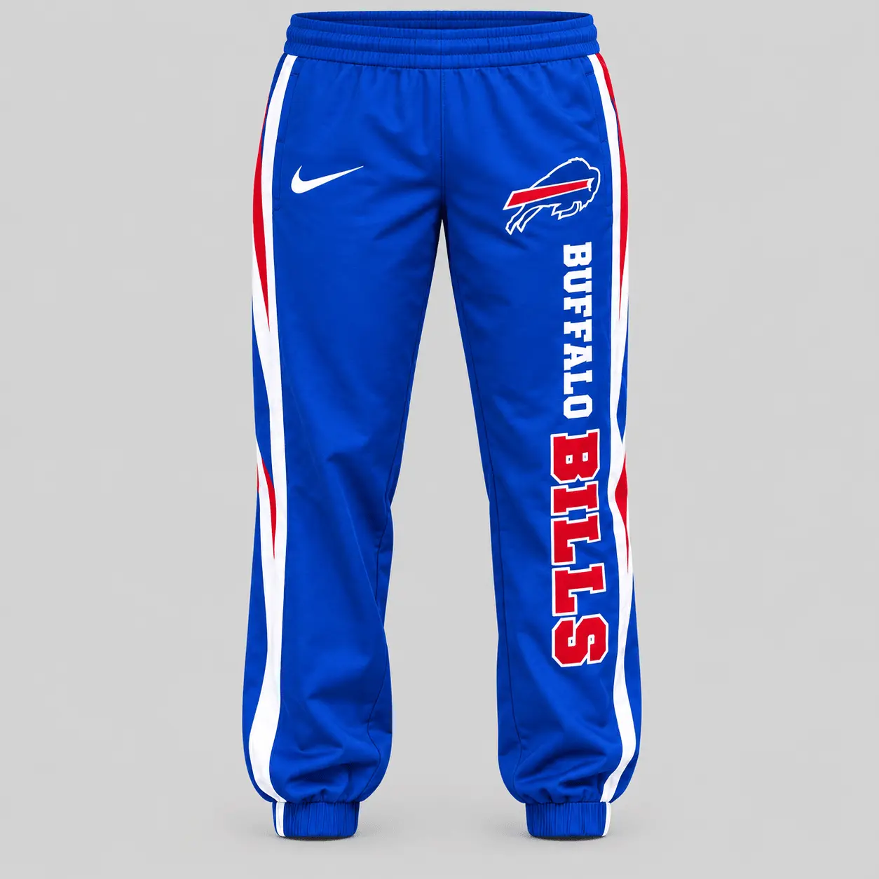 Buffalo Bills | NFL Stripe Sleeve Hoodie Jogger Set - Image 3