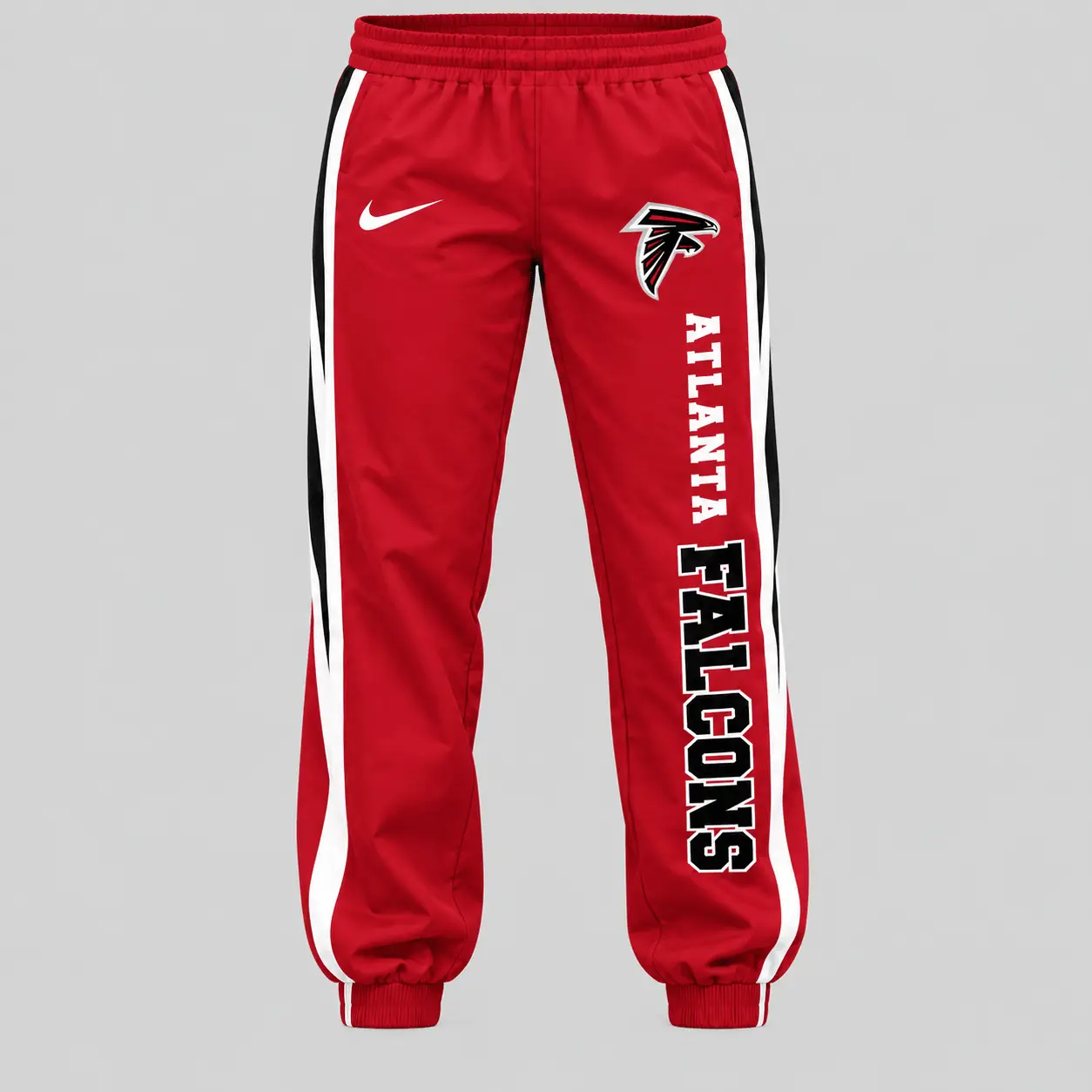 Atlanta Falcons | NFL Stripe Sleeve Hoodie Jogger Set - Image 3