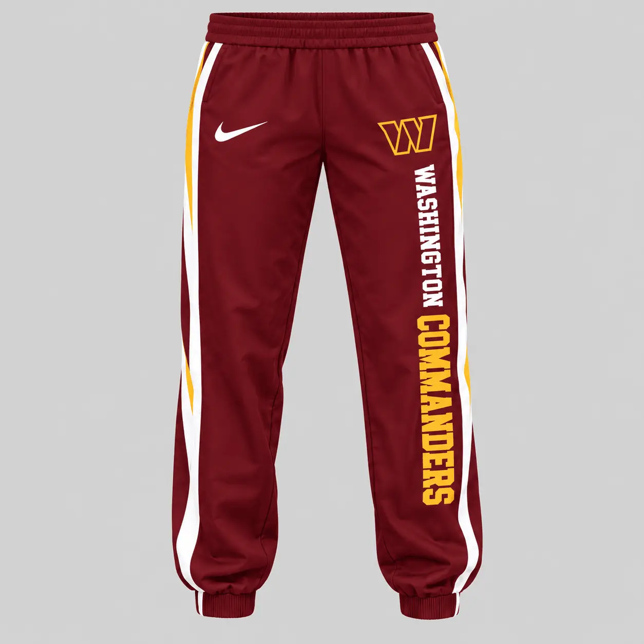 Washington Commanders | NFL Stripe Sleeve Hoodie Jogger Set - Image 3