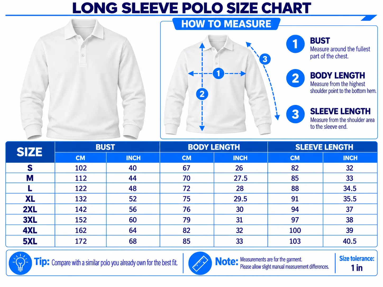 Tampa Bay Buccaneers | NFL Split Panel Long Sleeve Polo - Image 2