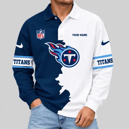 Tennessee Titans | NFL Split Panel Long Sleeve Polo