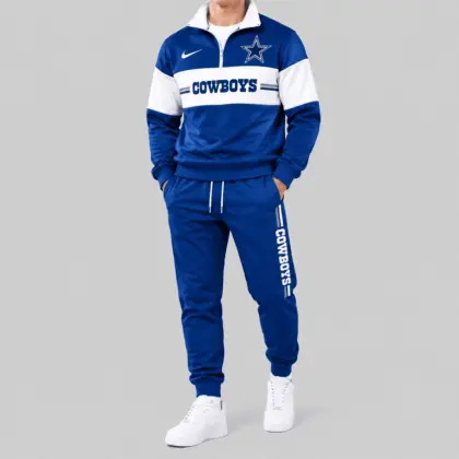 Dallas Cowboys | NFL Chest Stripe Tracksuit Set