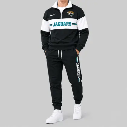 Jacksonville Jaguars | NFL Chest Stripe Tracksuit Set