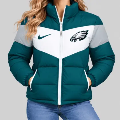 Philadelphia Eagles | NFL Chevron Puffer Jacket