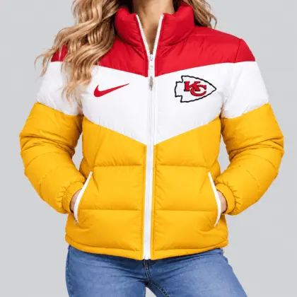 Kansas City Chiefs | NFL Chevron Puffer Jacket