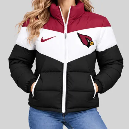 Arizona Cardinals | NFL Chevron Puffer Jacket