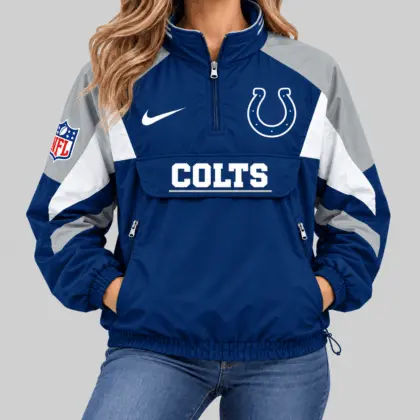 Indianapolis Colts | NFL Half Zip Pullover Anorak Jacket