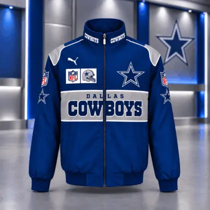 Dallas Cowboys | Premium NFL Game Day Team Spirit Full-Zip Casual Jacket TD