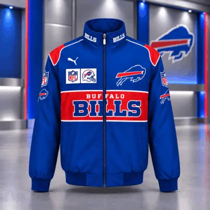 Buffalo Bills | Premium NFL Game Day Team Spirit Full-Zip Casual Jacket TD