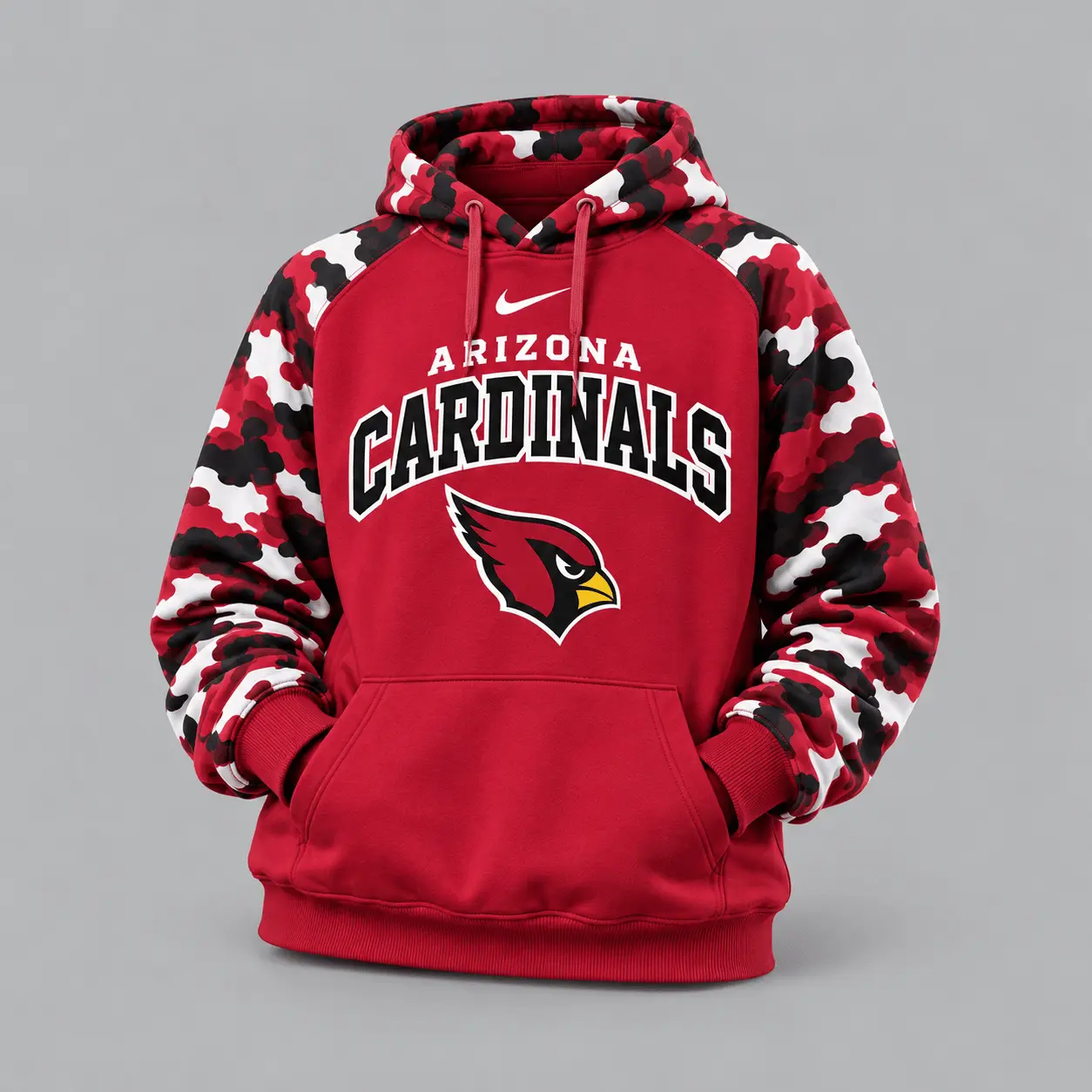 Arizona Cardinals | Premium NFL Game Day Team Spirit Camo Tracksuit Set TD - Image 2