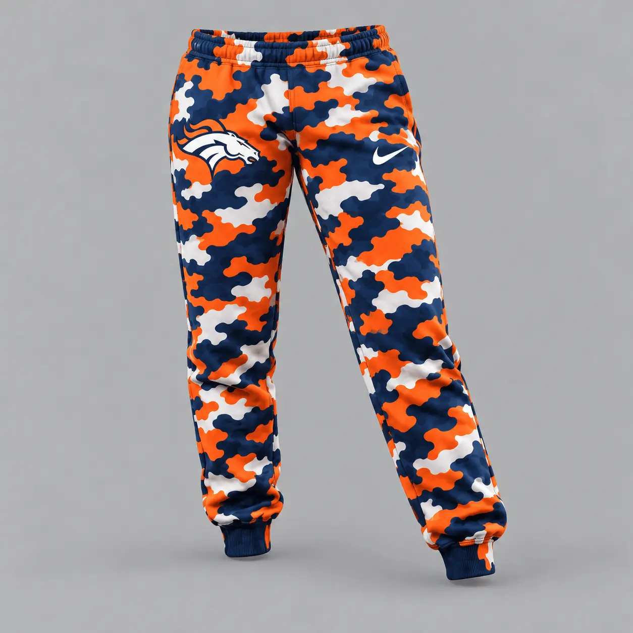 Denver Broncos | Premium NFL Game Day Team Spirit Camo Tracksuit Set TD - Image 3