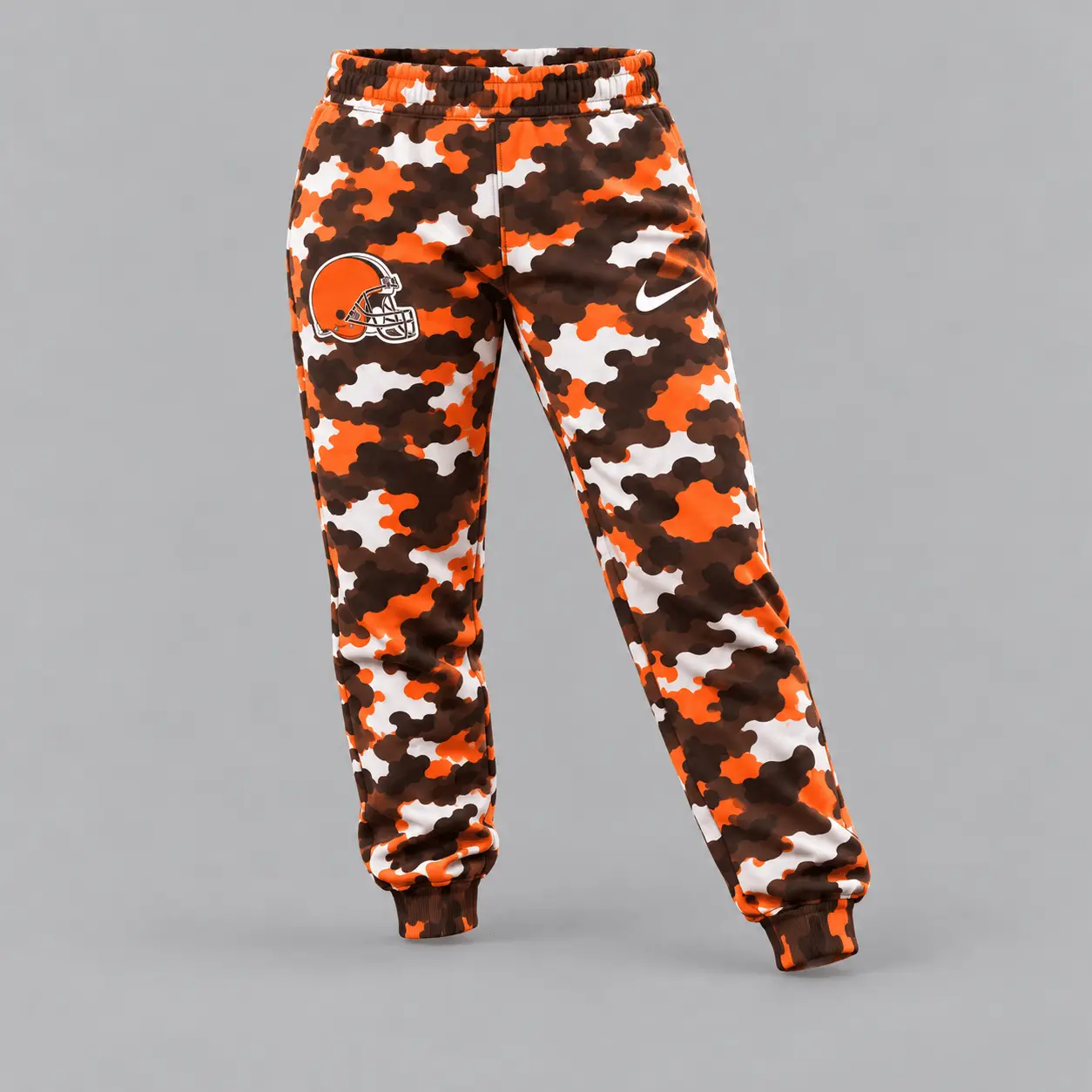 Cleveland Browns | Premium NFL Game Day Team Spirit Camo Tracksuit Set TD - Image 3