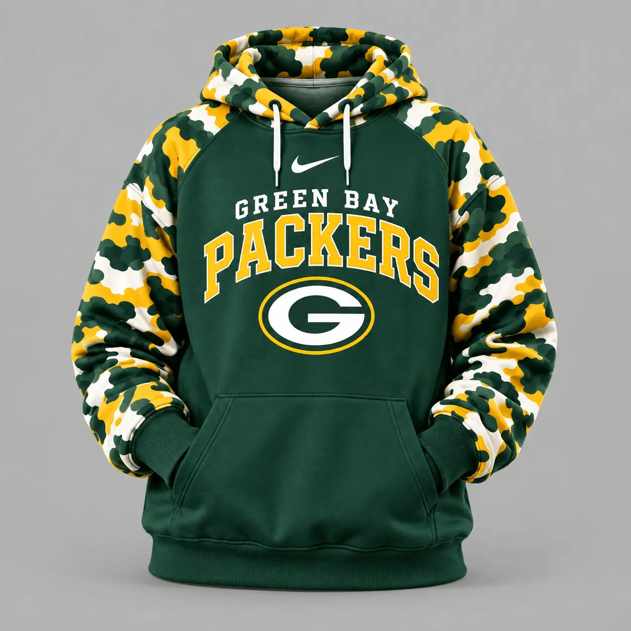 Green Bay Packers | Premium NFL Game Day Team Spirit Camo Tracksuit Set TD - Image 2