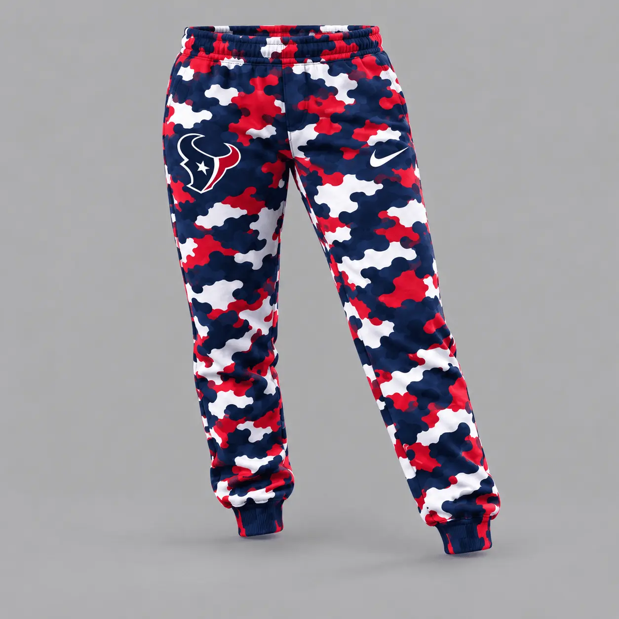Houston Texans | Premium NFL Game Day Team Spirit Camo Tracksuit Set TD - Image 3
