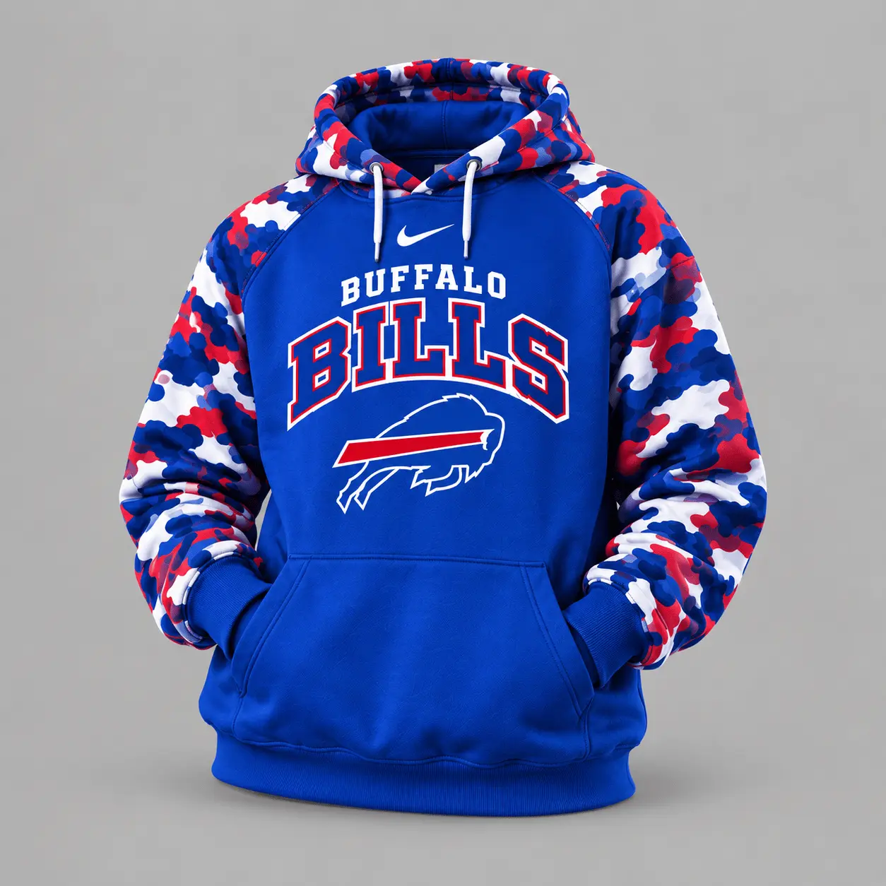 Buffalo Bills | Premium NFL Game Day Team Spirit Camo Tracksuit Set TD - Image 2