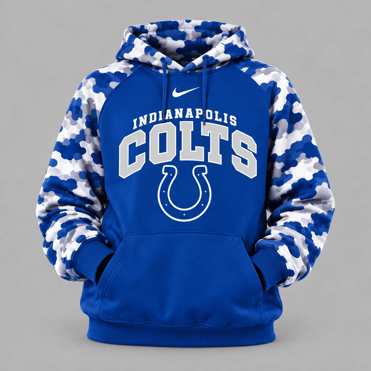 Indianapolis Colts | Premium NFL Game Day Team Spirit Camo Tracksuit Set TD - Image 2