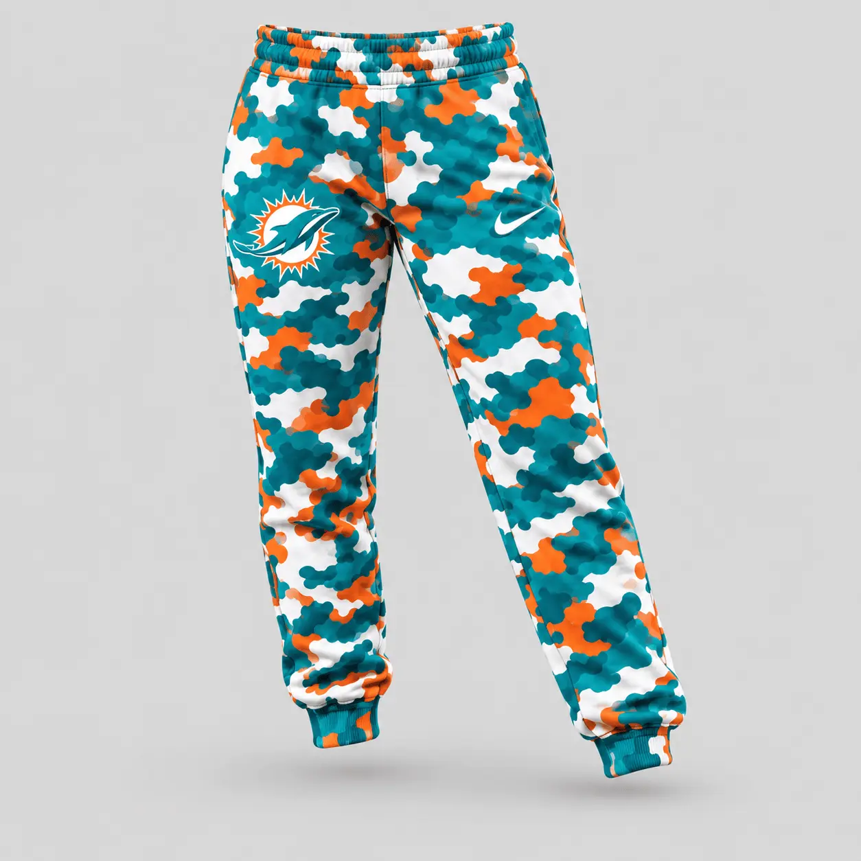Miami Dolphins | Premium NFL Game Day Team Spirit Camo Tracksuit Set TD - Image 3