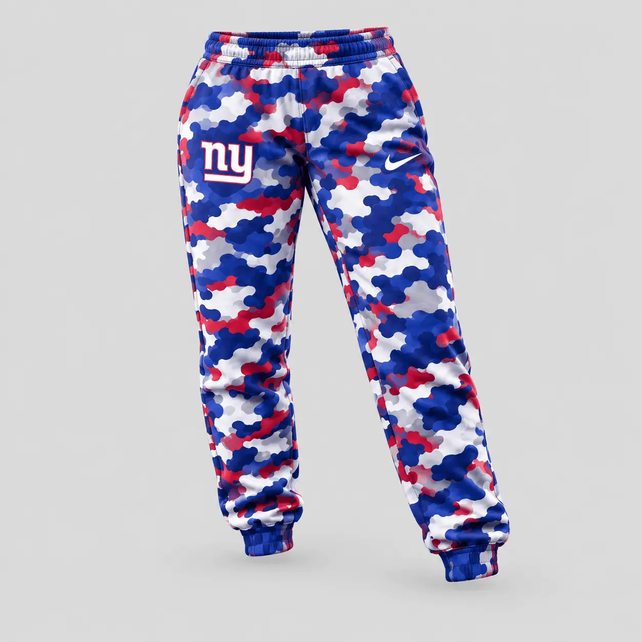New York Giants | Premium NFL Game Day Team Spirit Camo Tracksuit Set TD - Image 3